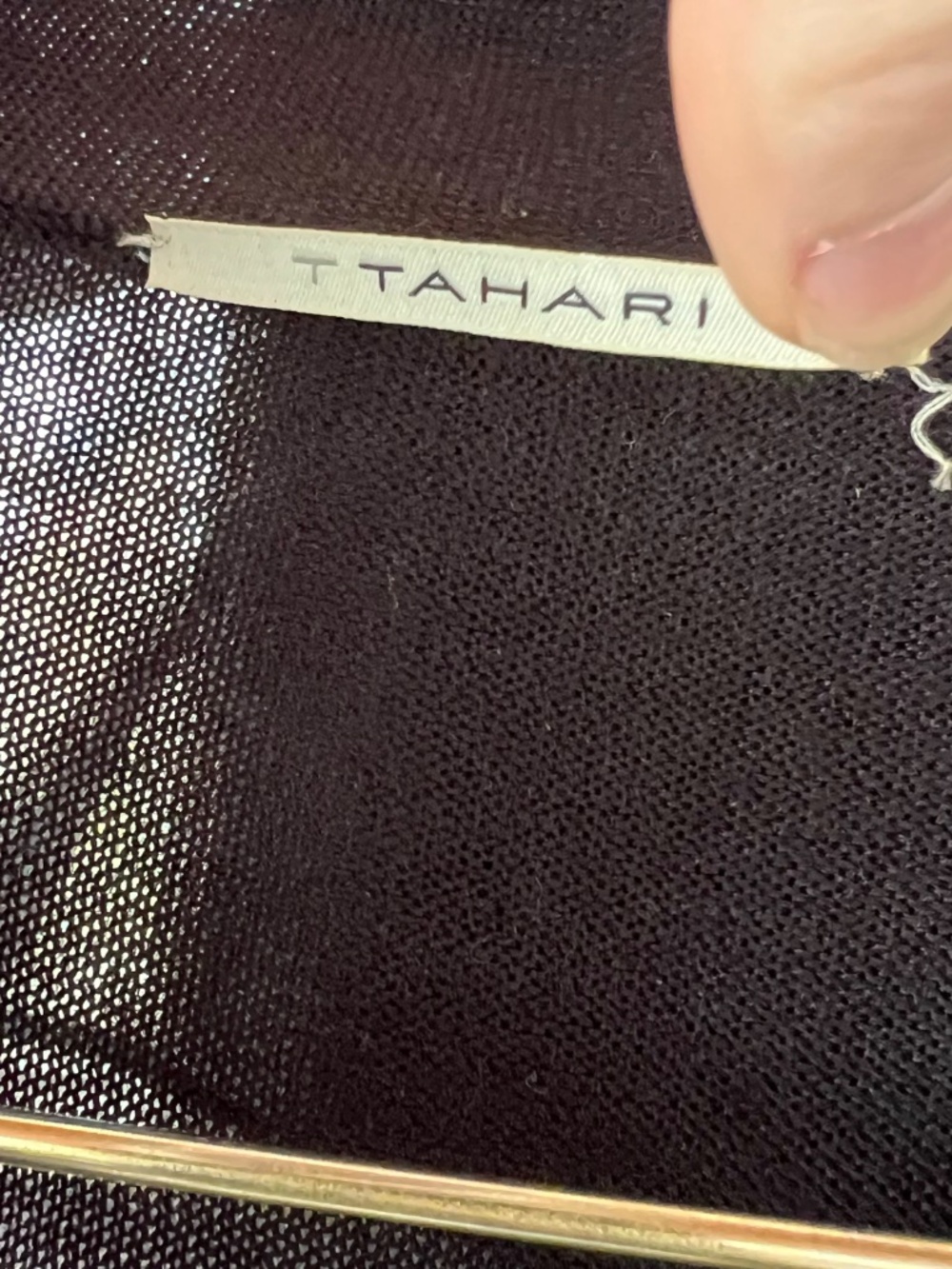 Tahari Open Ruffle Cardigan - Picture 5 of 7